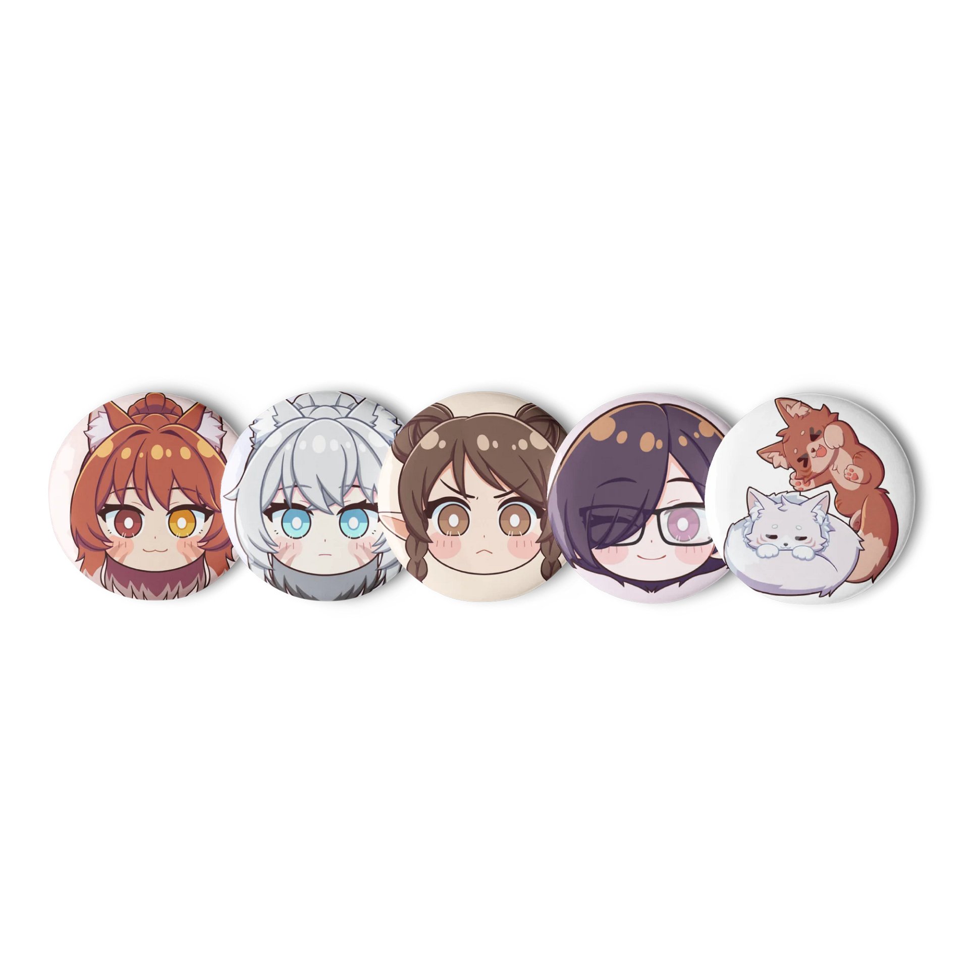 Kit Gang Pin Buttons product image (1)