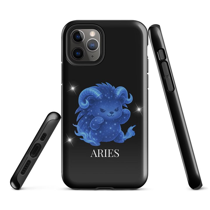 Zodiac hedgie Aries iPhone phone case product image (3)