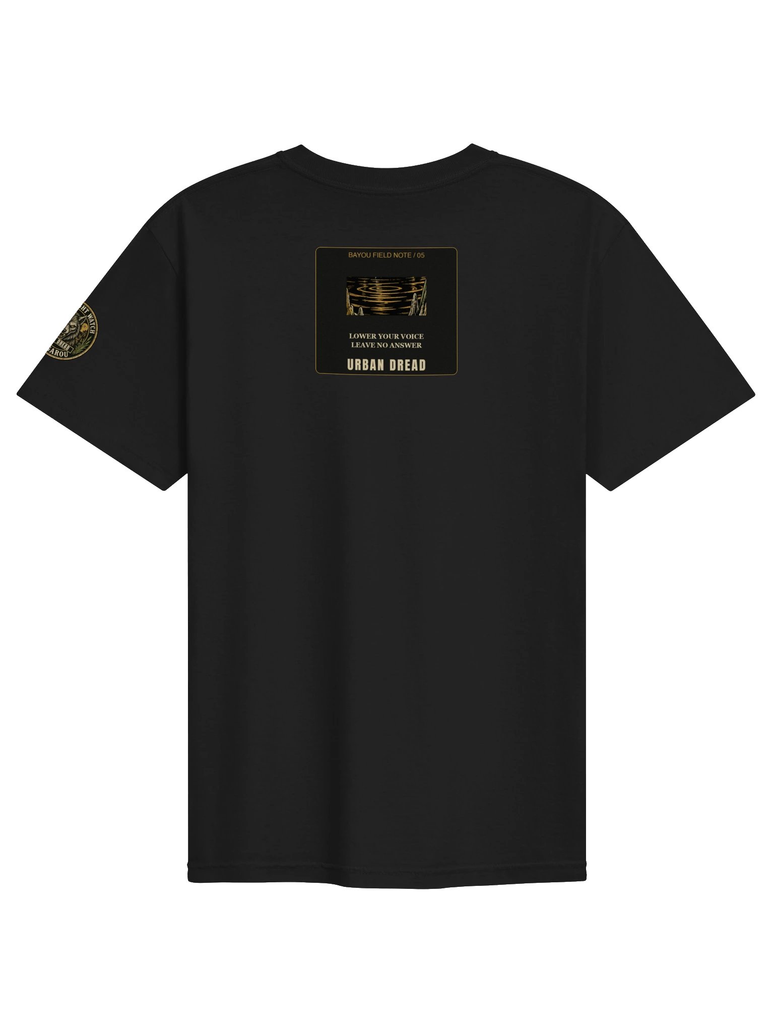 Rougarou — The Swamp Heard You Night Watch Tee product image (2)