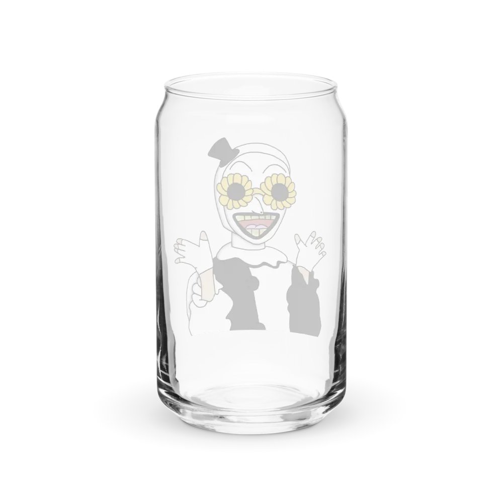 Art the clown drinking glass product image (2)