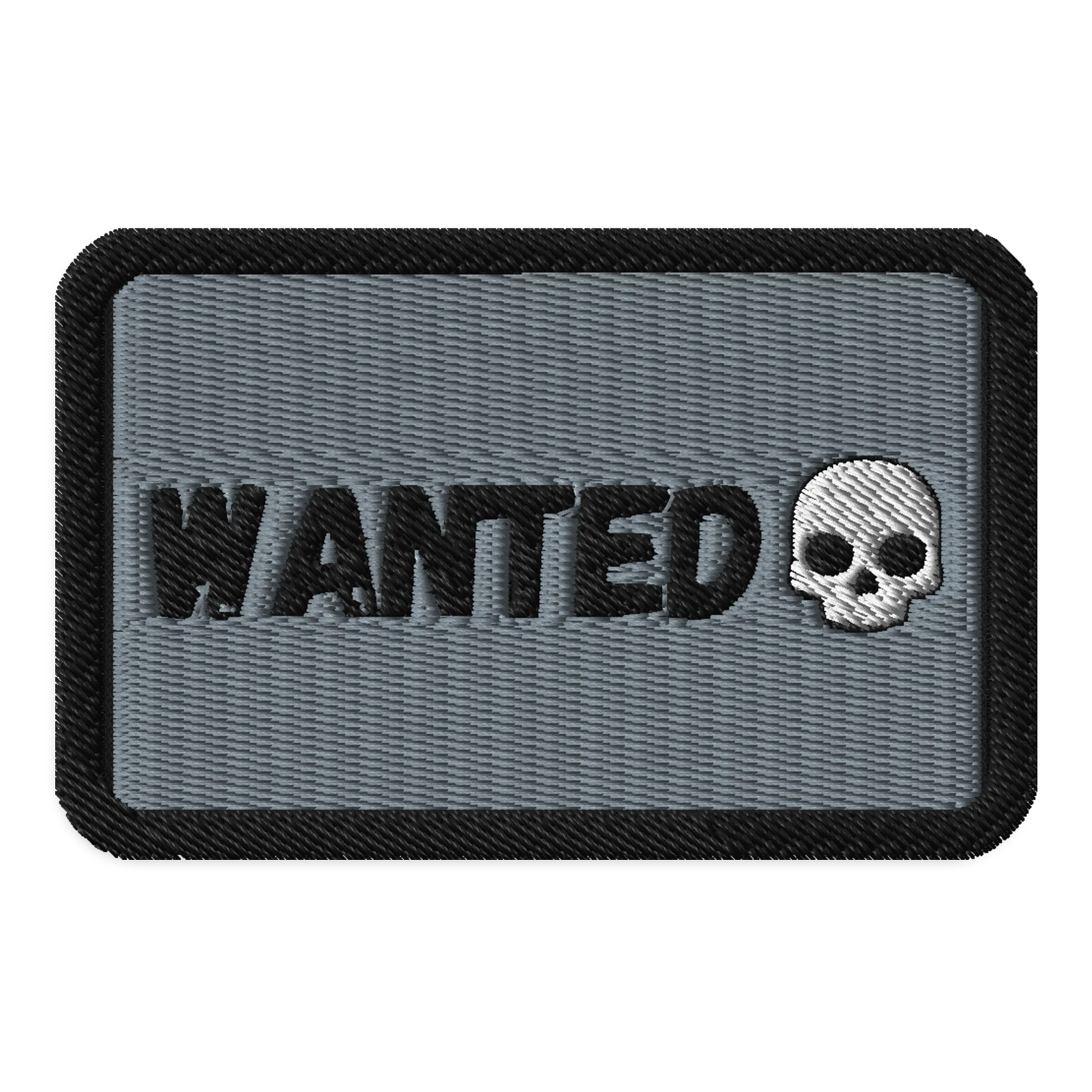 WANTED Embroidered Patch product image (1)
