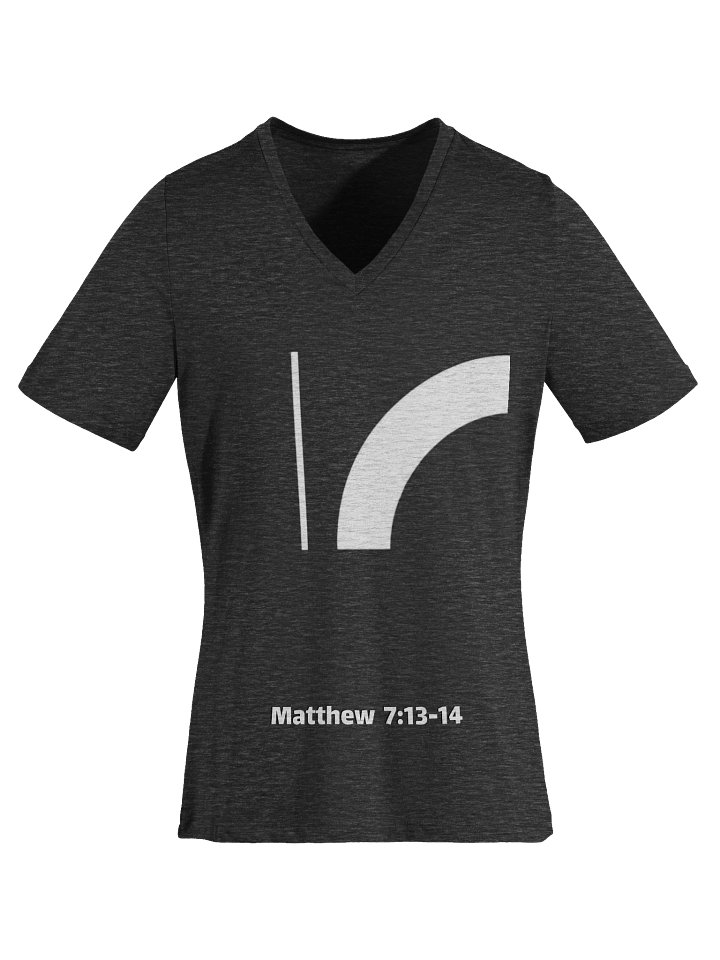 Straight & Narrow Path Women's V-Neck T-Shirt product image (1)