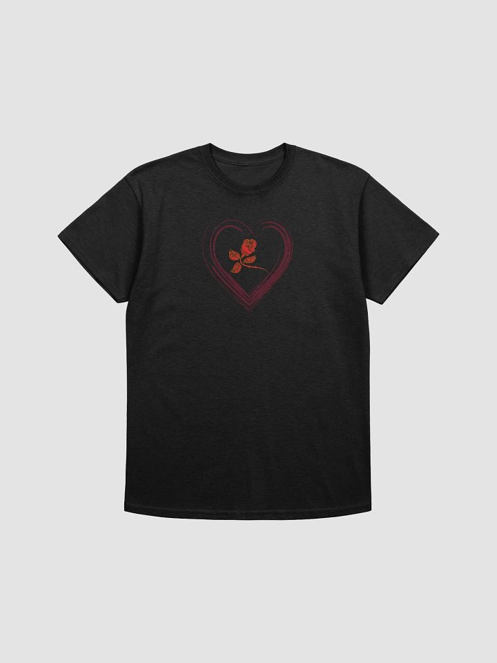 Rose Heart Gold T-Shirt product image (1)
