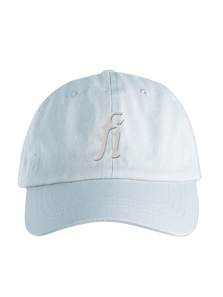 false idols embroidered logo - Pastel Blue Hat product image (1)