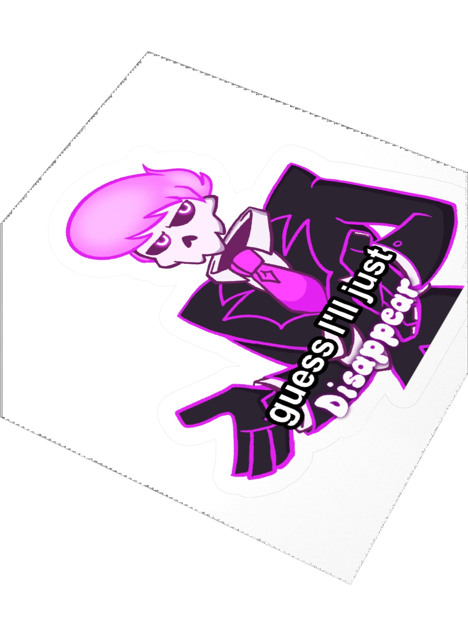 I'll Just Disappear Sticker product image (7)