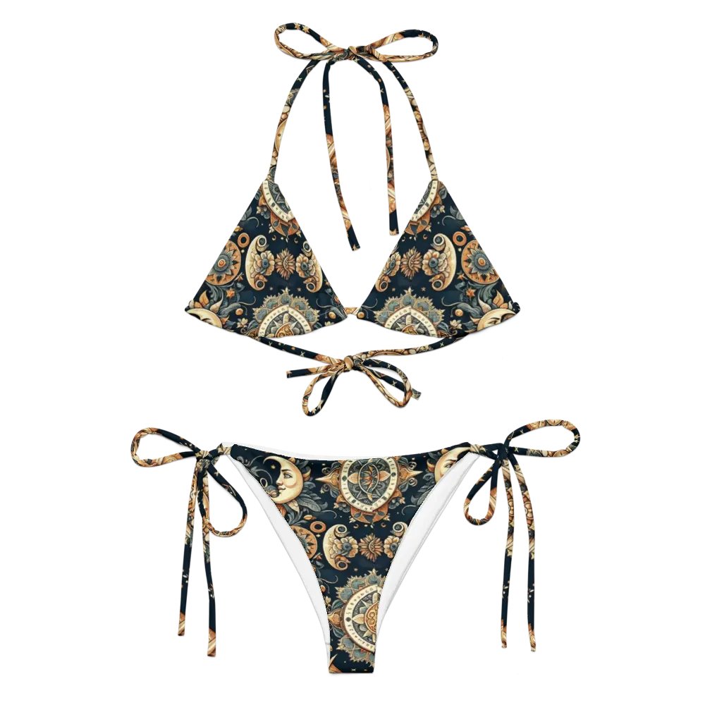 All-Over Print Recycled String Bikini product image (6)