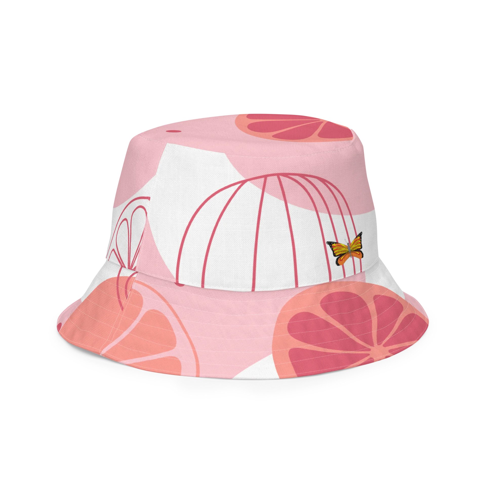 Citrus Slice Reversible Bucket Hat product image (5)
