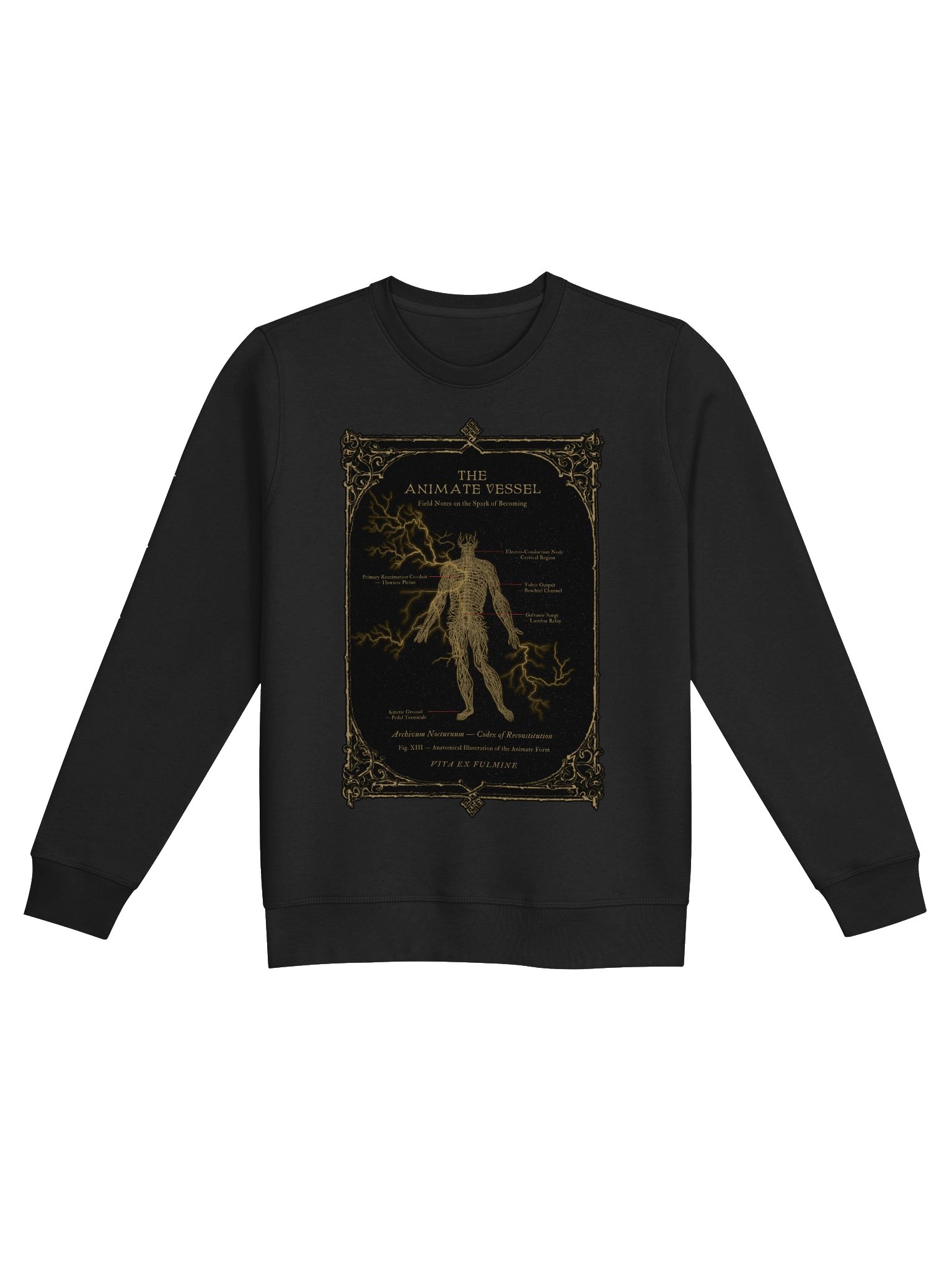 Gothic Anatomy Series: Animate Vessel XIII Sweatshirt product image (1)