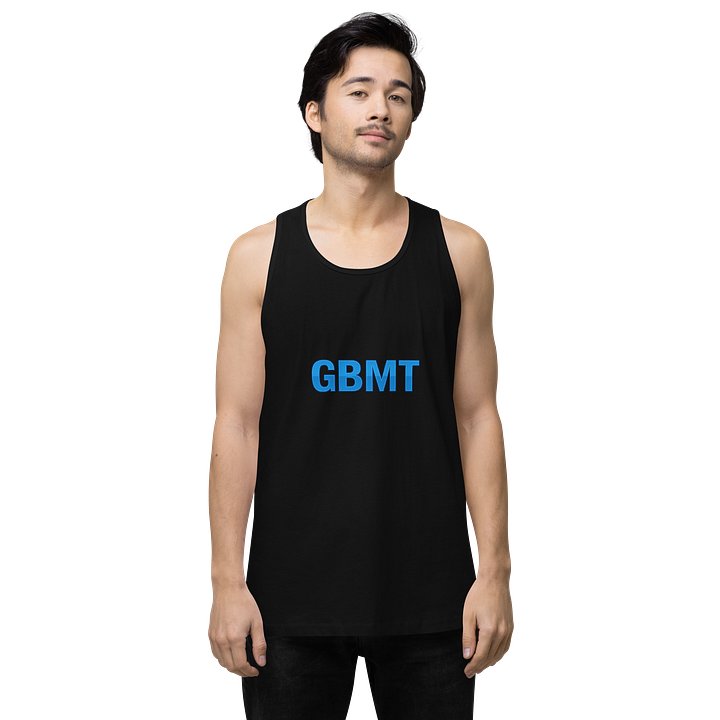 GBMT Men’s Tank Top | God Brought Me Through Sleeveless Shirt product image (1)