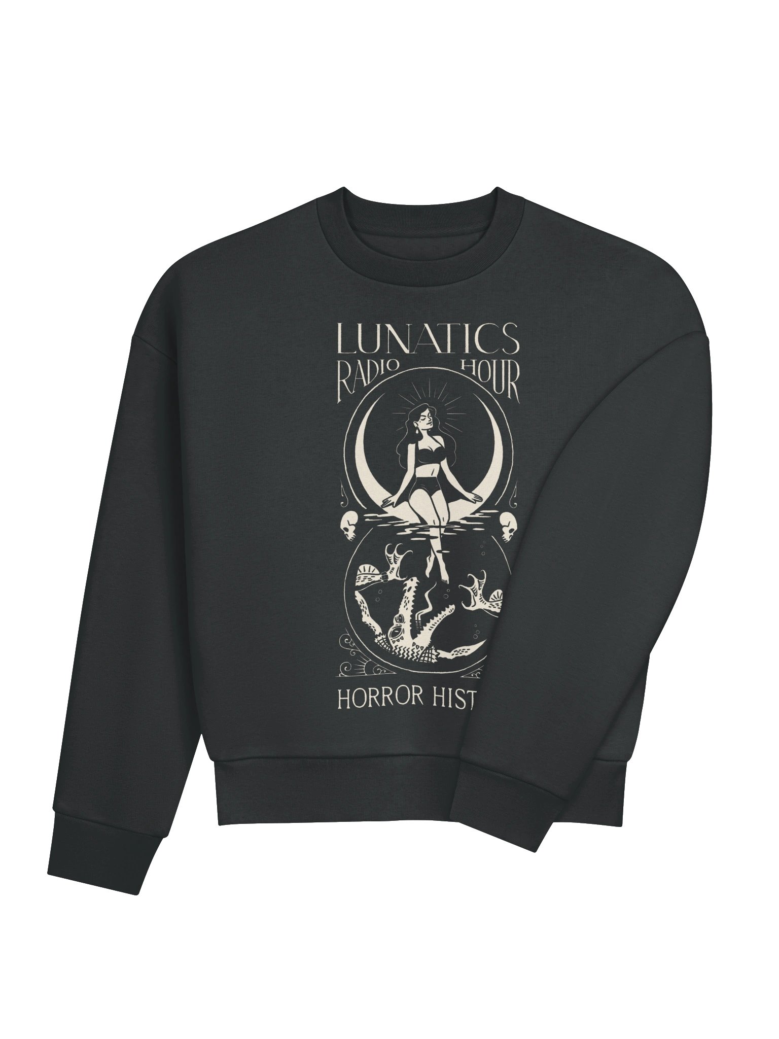 Bayou Bombshell Cropped Crew Neck product image (4)