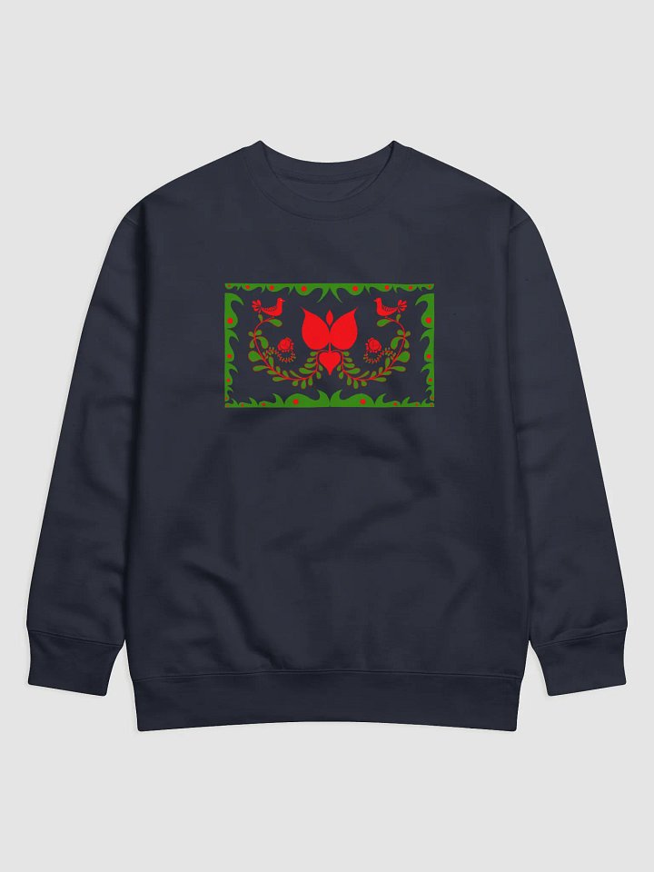 Hungarian Deep Blues Symmetry Sweatshirt product image (1)