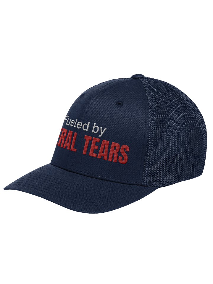 Bold Red 'LIBERAL TEARS' Trucker Hat product image (4)