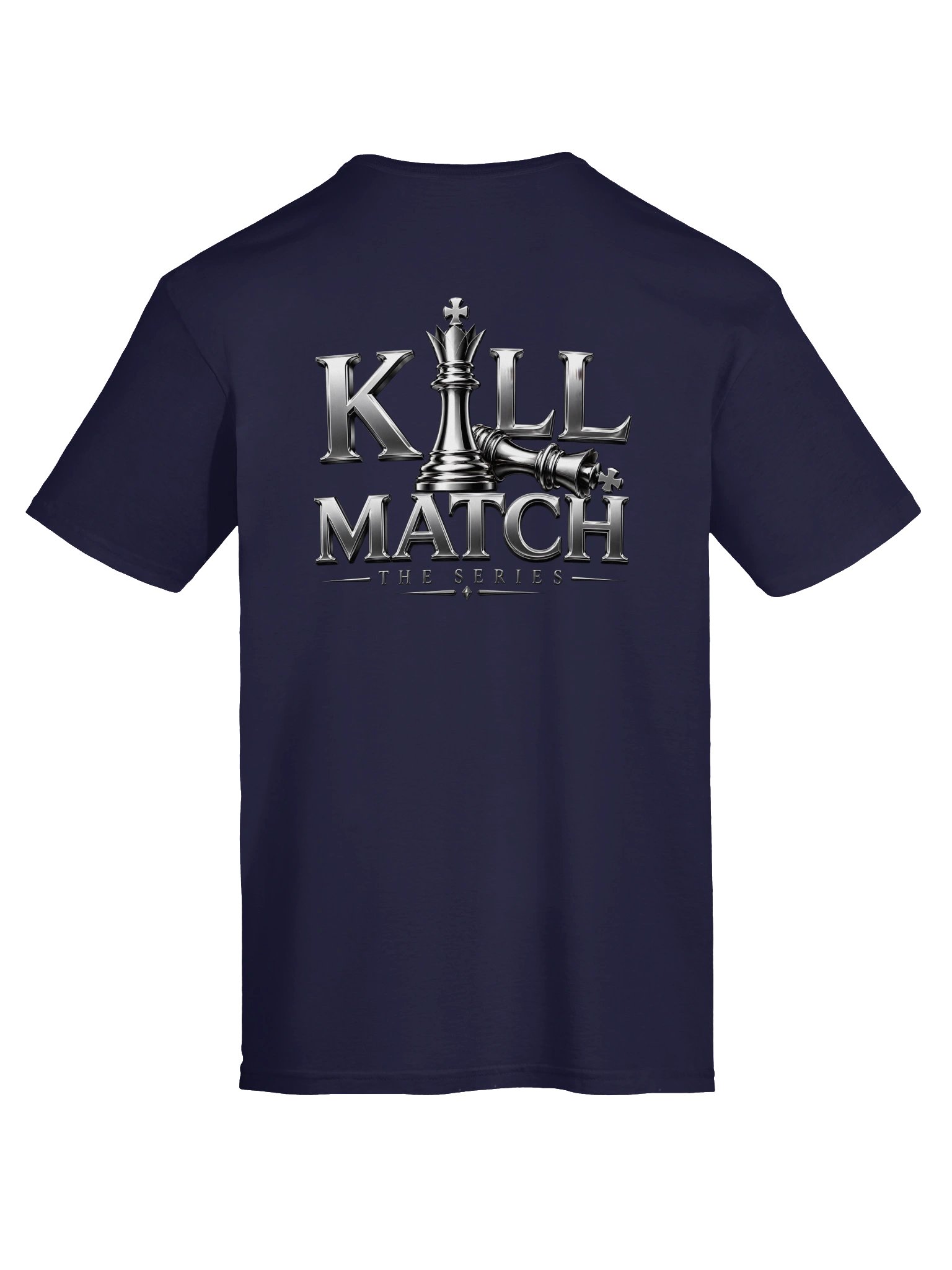 KM “KILL MATCH Checkmate” Tee — Silver Edition product image (7)