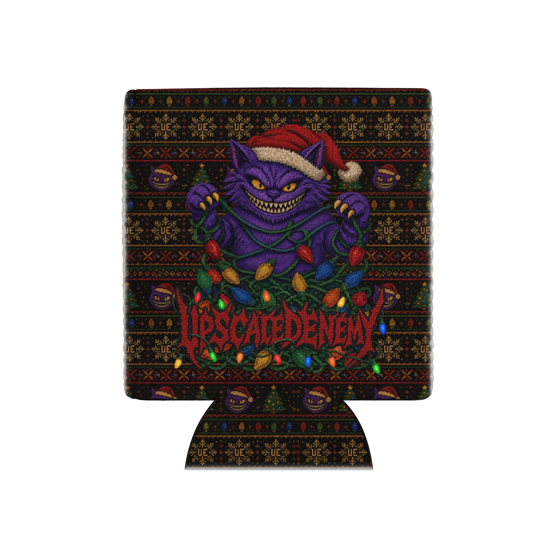 An Upscaled Christmas - Ugly Sweater Can Coozie product image (1)