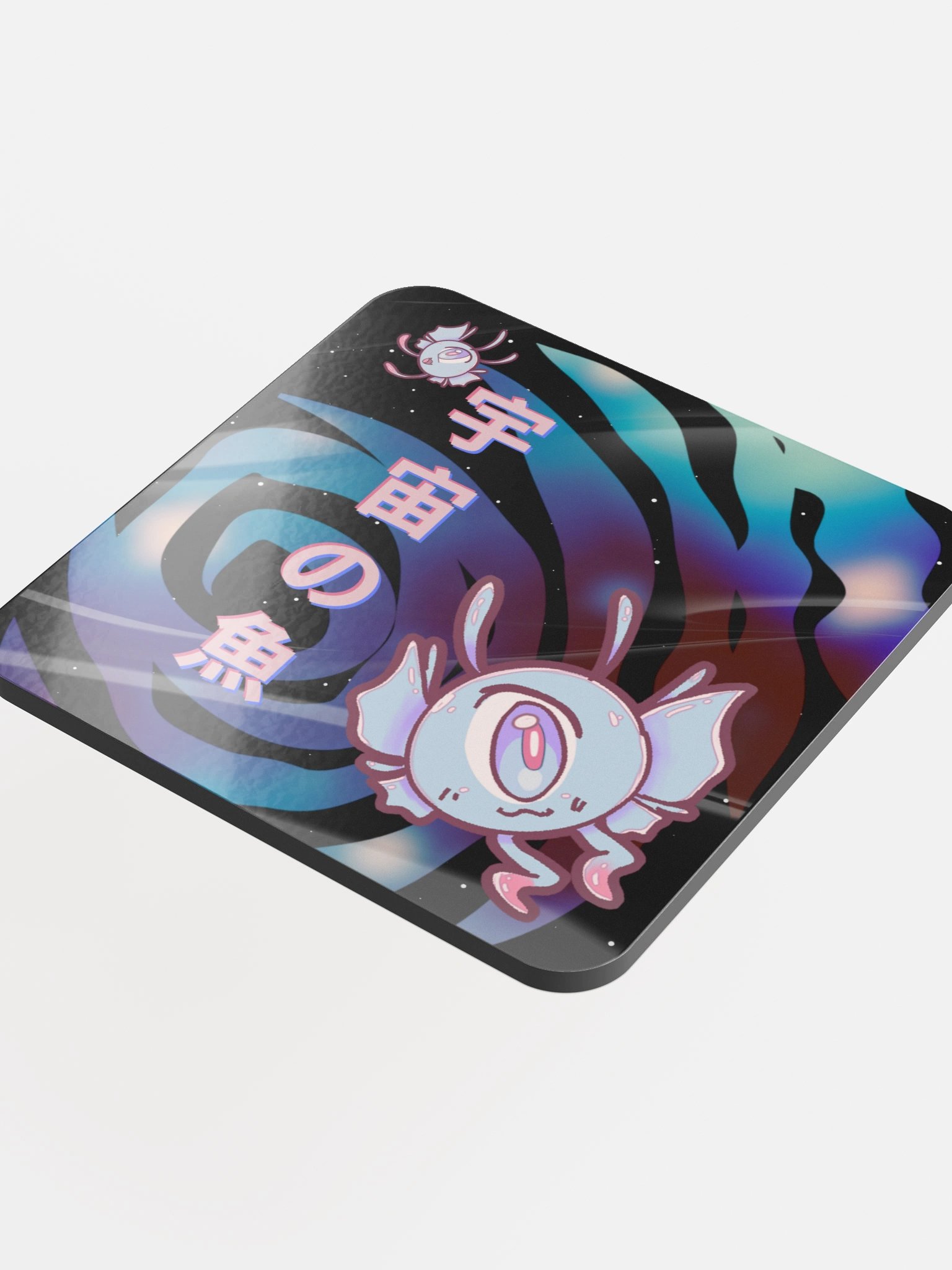 “fish of outer space” - coaster (bubblin) product image (4)