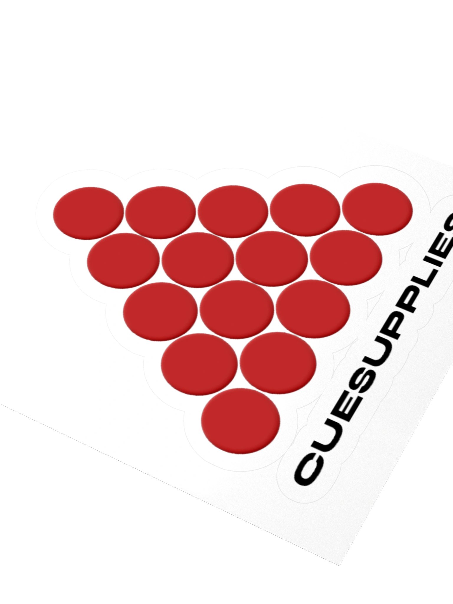 CUESUPPLIES 15 Reds Sticker product image (3)