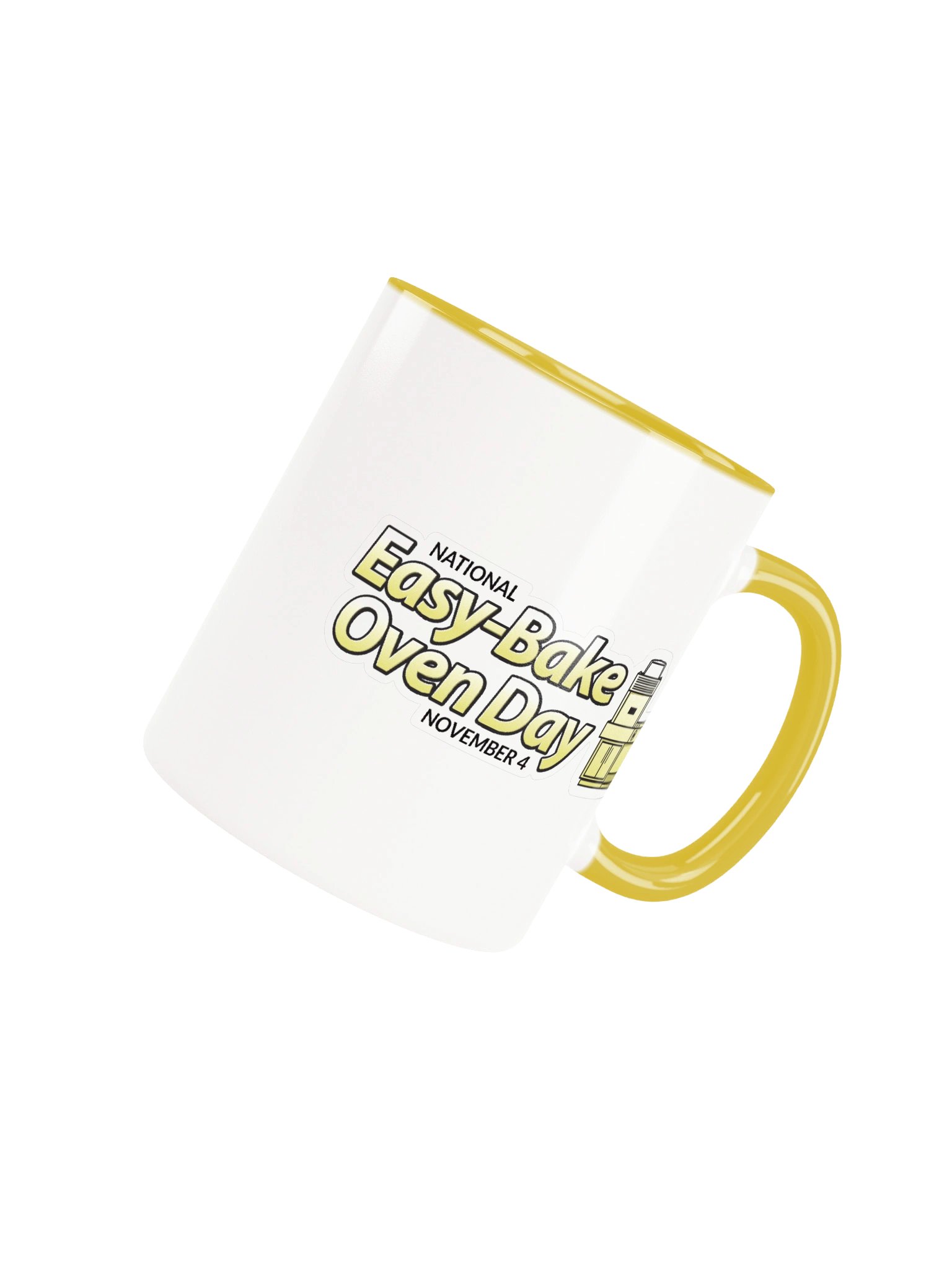 Mug with yellow logo product image (4)