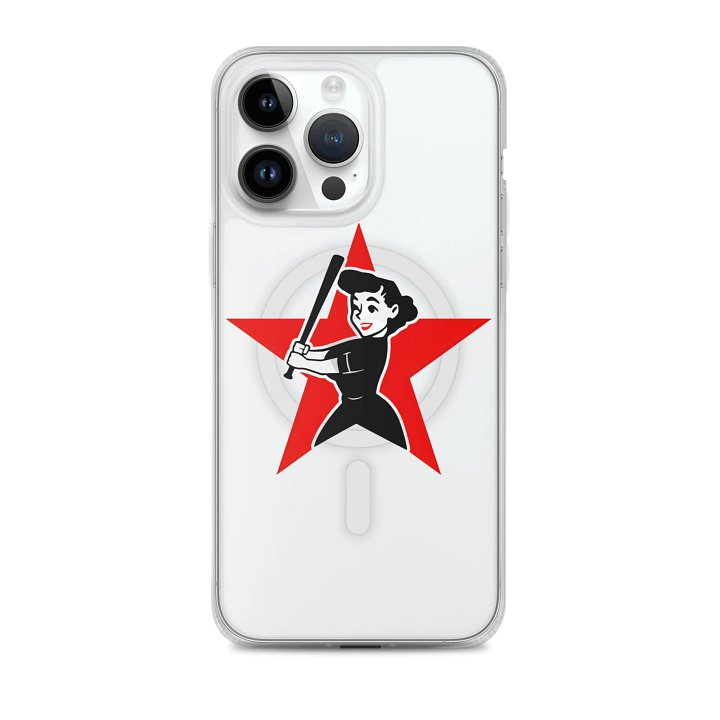 NGBL Legacy Collection Modern Star Logo MagSafe® Clear Case for iPhone® product image (1)