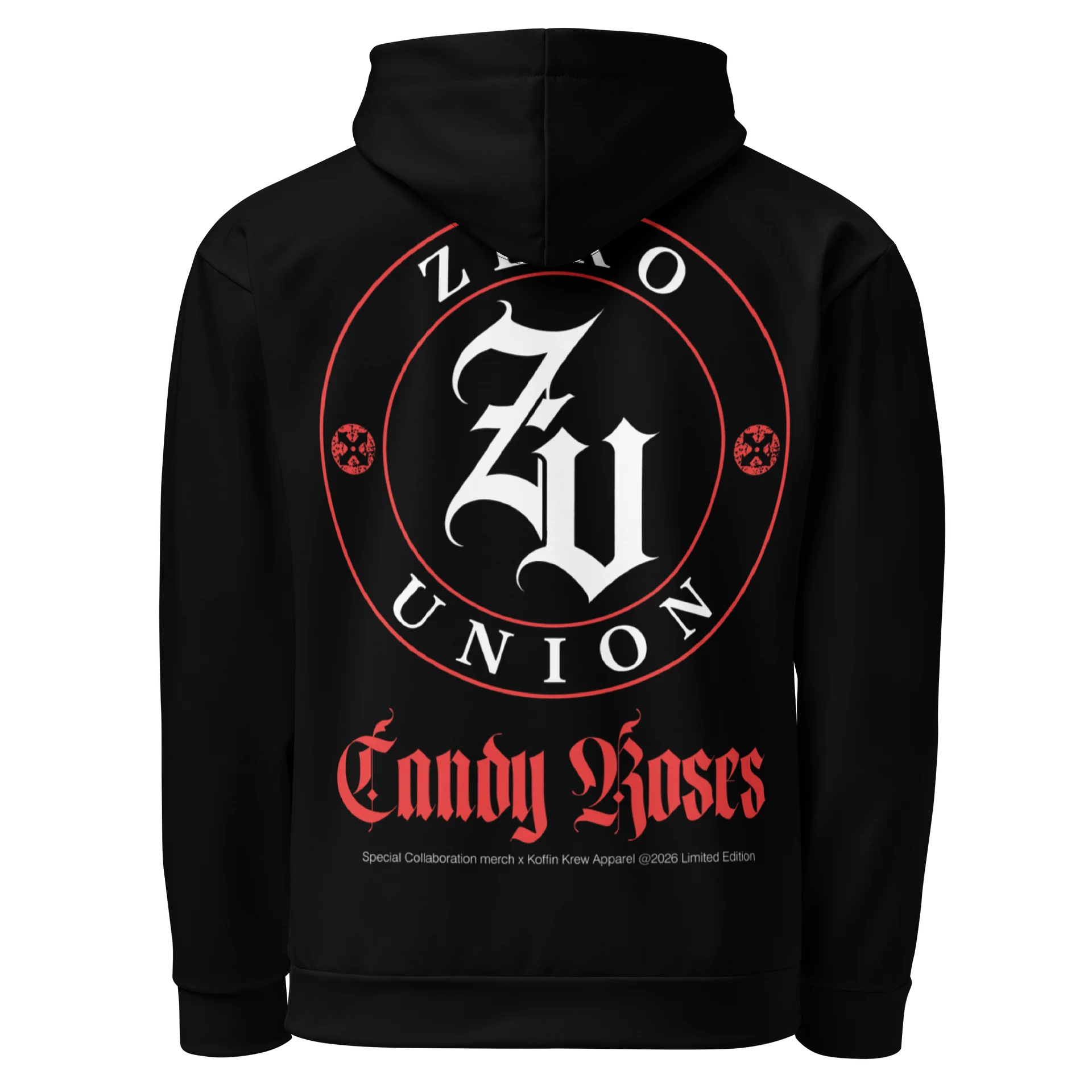 Candy Roses Pullover Hoodie product image (2)
