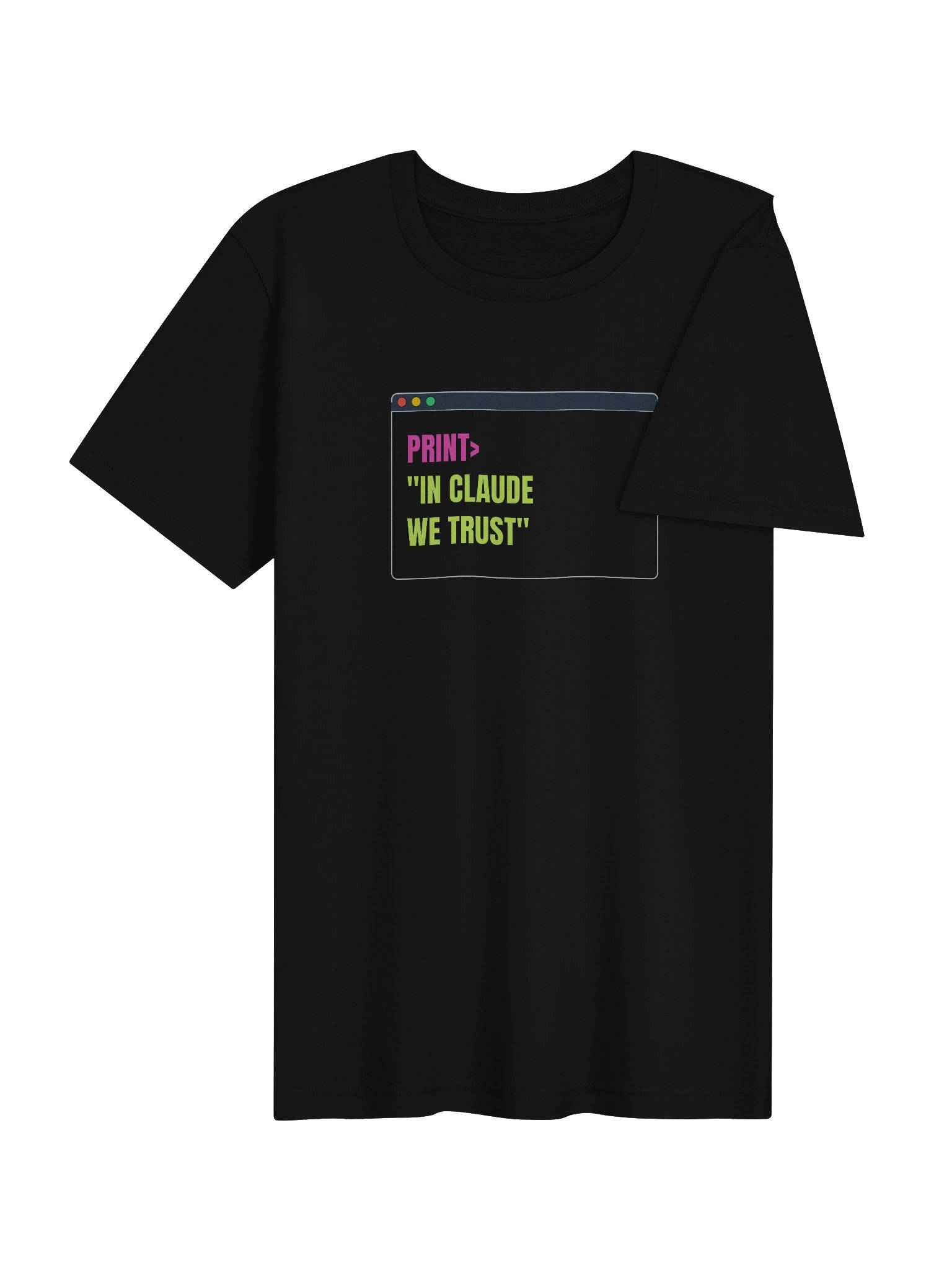 Print In Claude We Trust Tee product image (4)