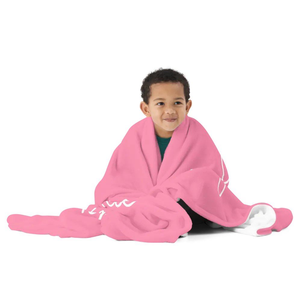 Ukraine - Pink & White - Throw Blanket product image (12)