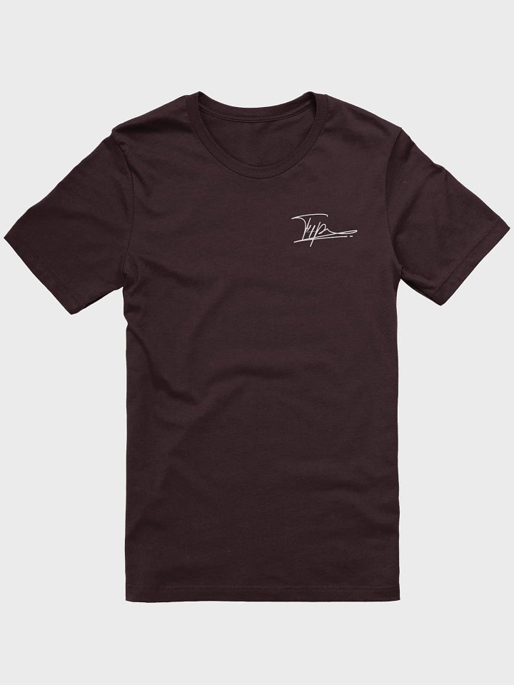 T4P T-shirt - Oxblood Black/White product image (1)