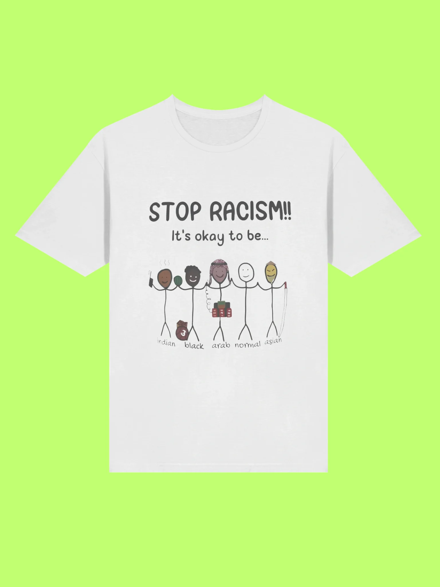 Stop Racism It’s Okay To Be Shirt product image (197)