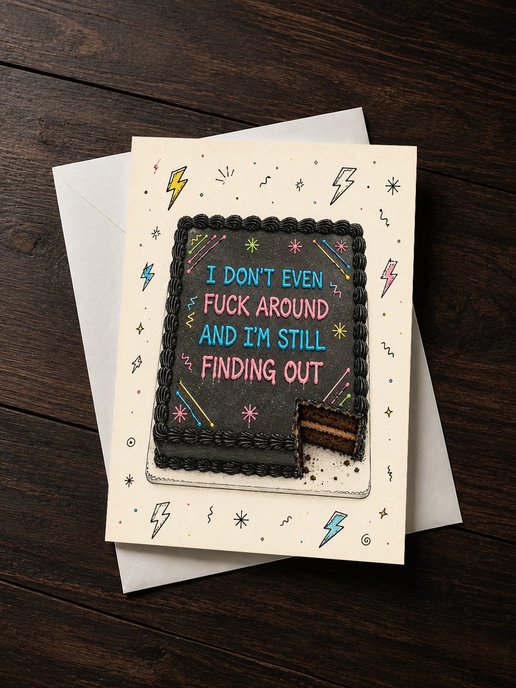 I Don't Even F Around Greeting Card product image (1)