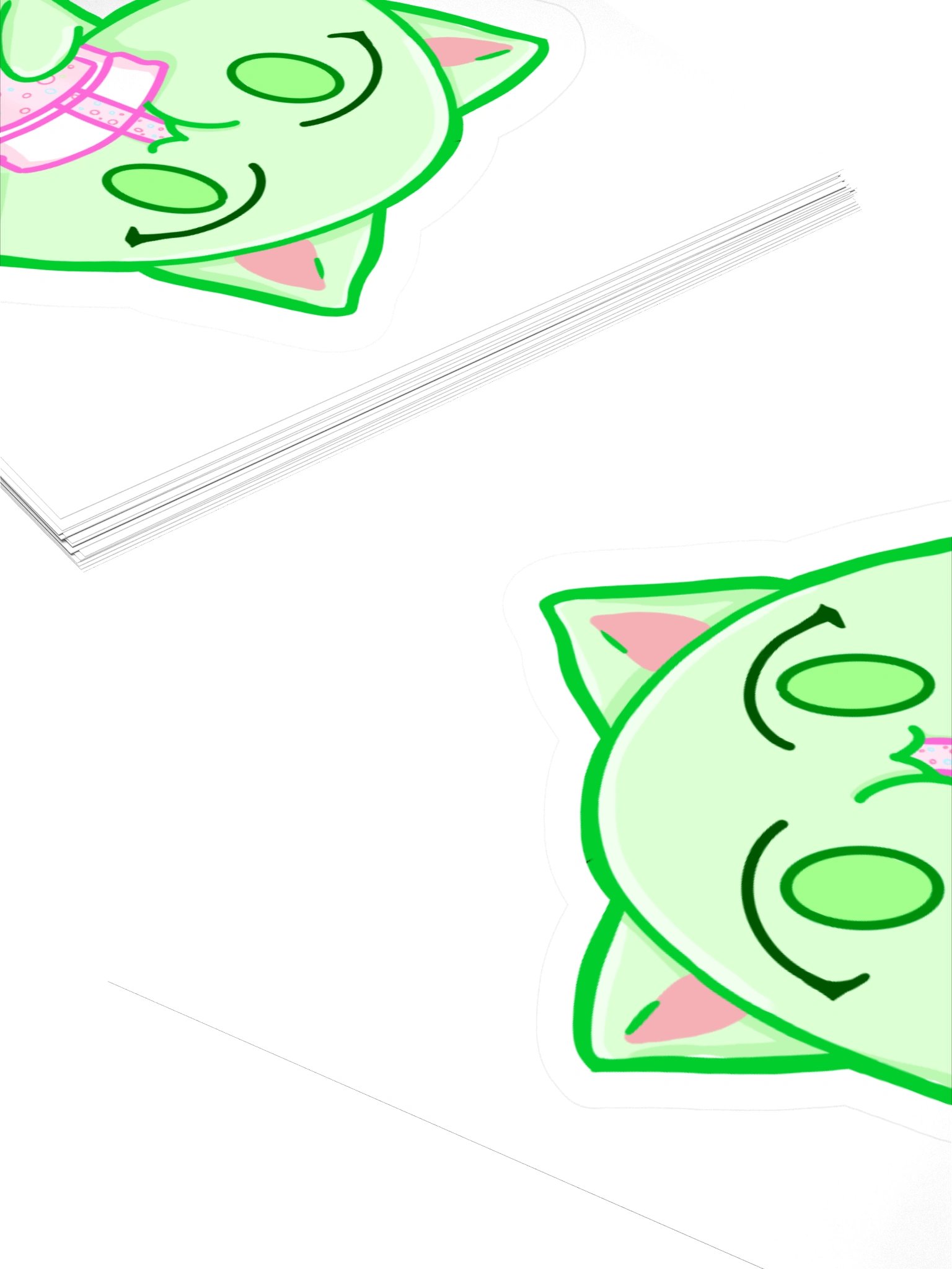 Kiwi Mochi Sipping Boba Sticker product image (14)