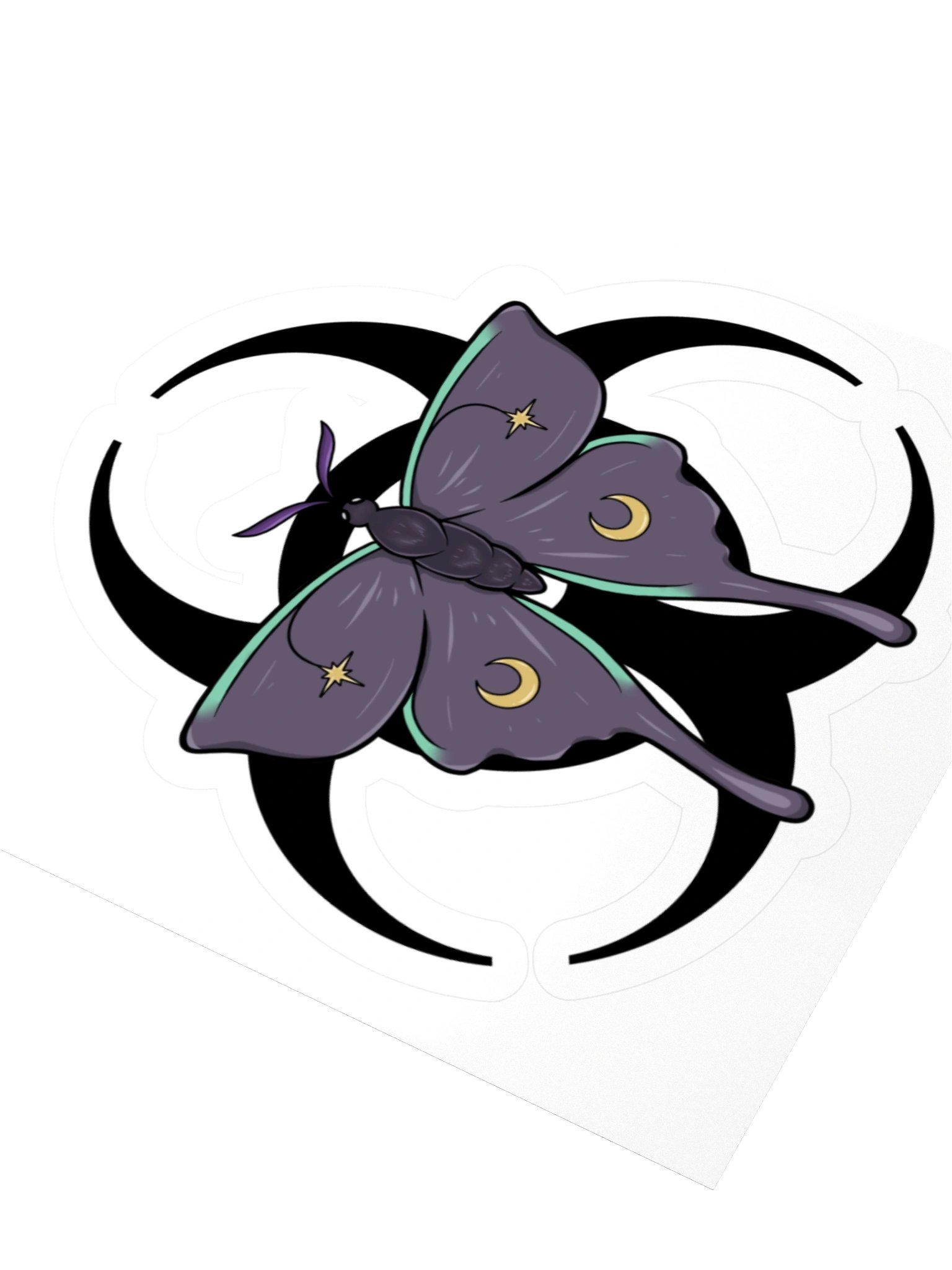 Hazard Moth Sticker product image (3)