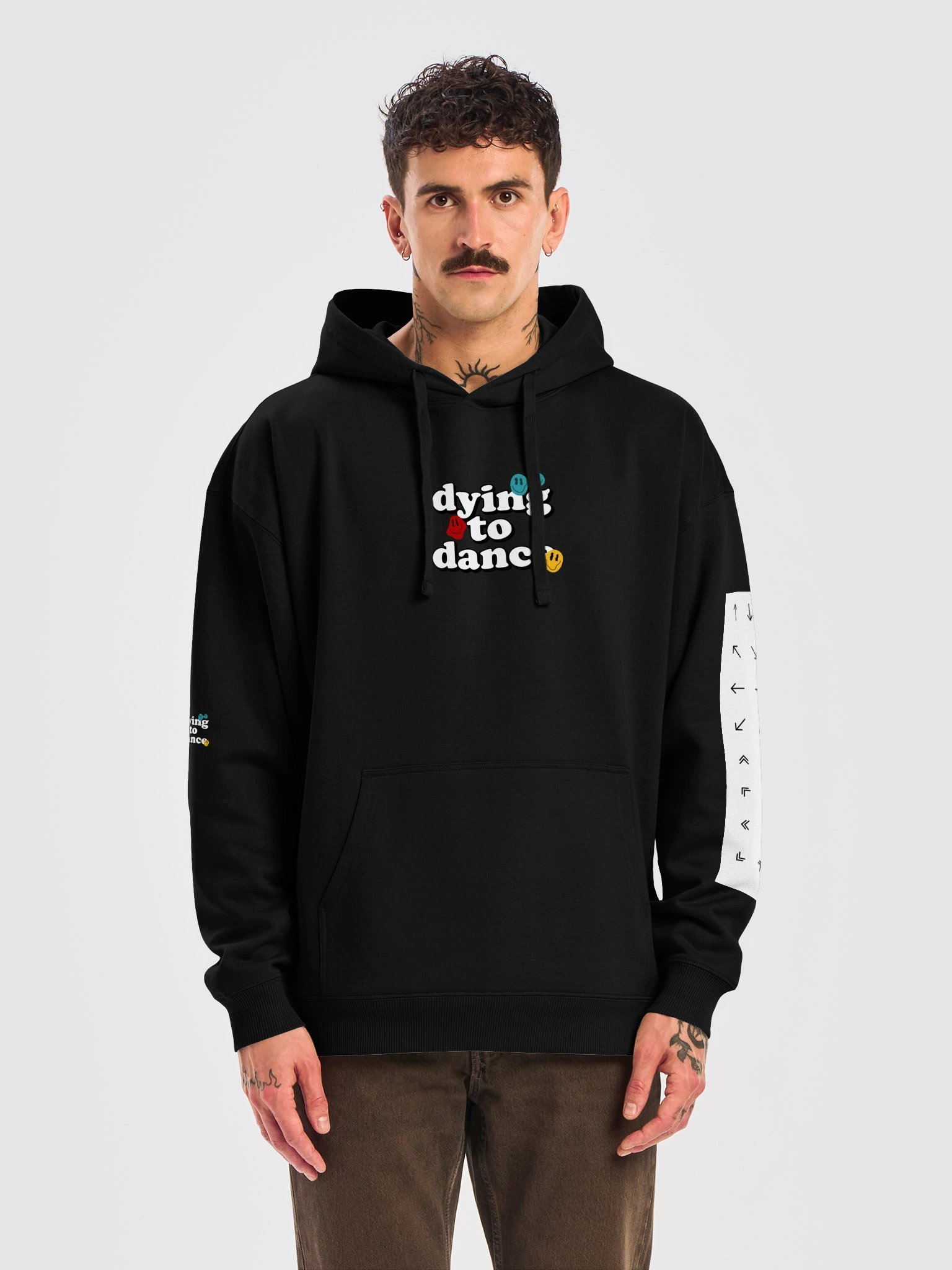 Dying to Dance Smiley Hoodie product image (5)