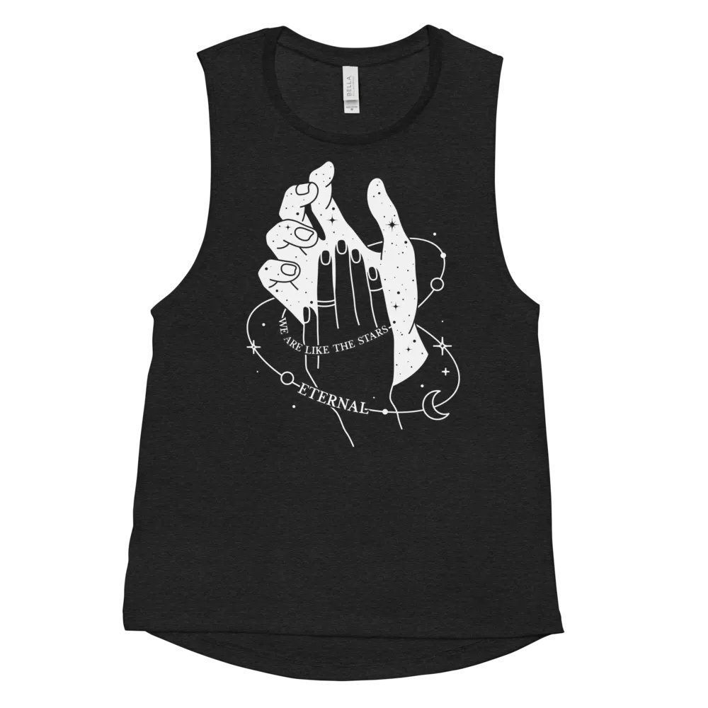 We Are Like The Stars Bella+Canvas Women's Flowy Muscle Tank product image (11)