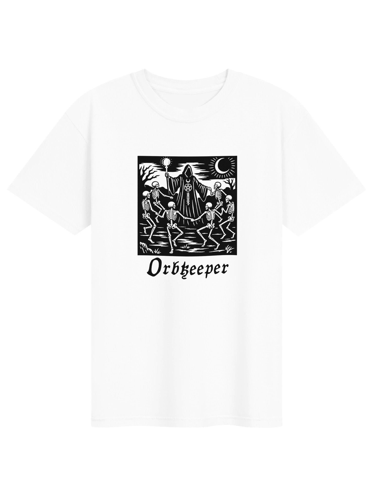 Dead Dance Woodcut Vestment product image (1)