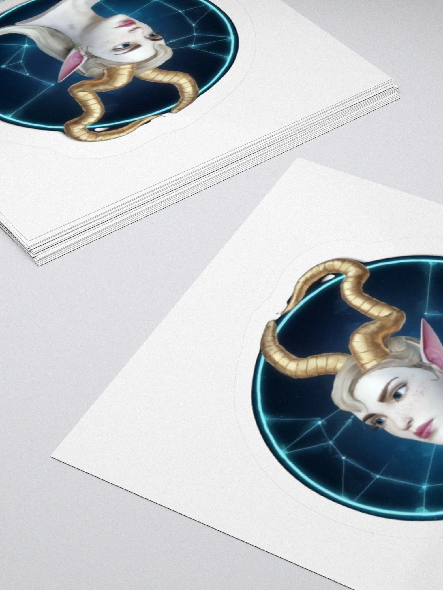Capricorn Kiss-Cut Sticker product image (10)