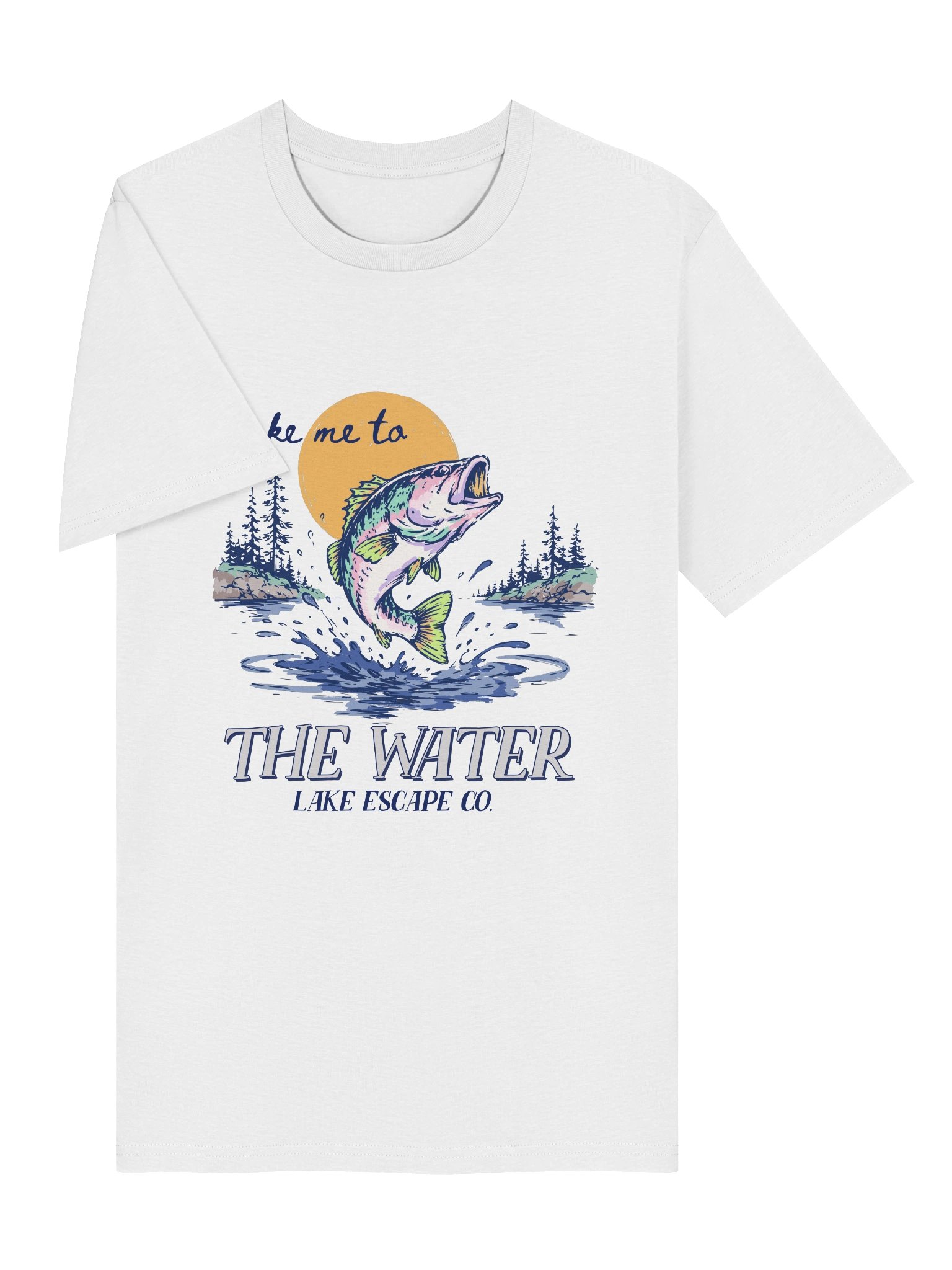 Take Me to the Water Lake Escape T-Shirt product image (3)