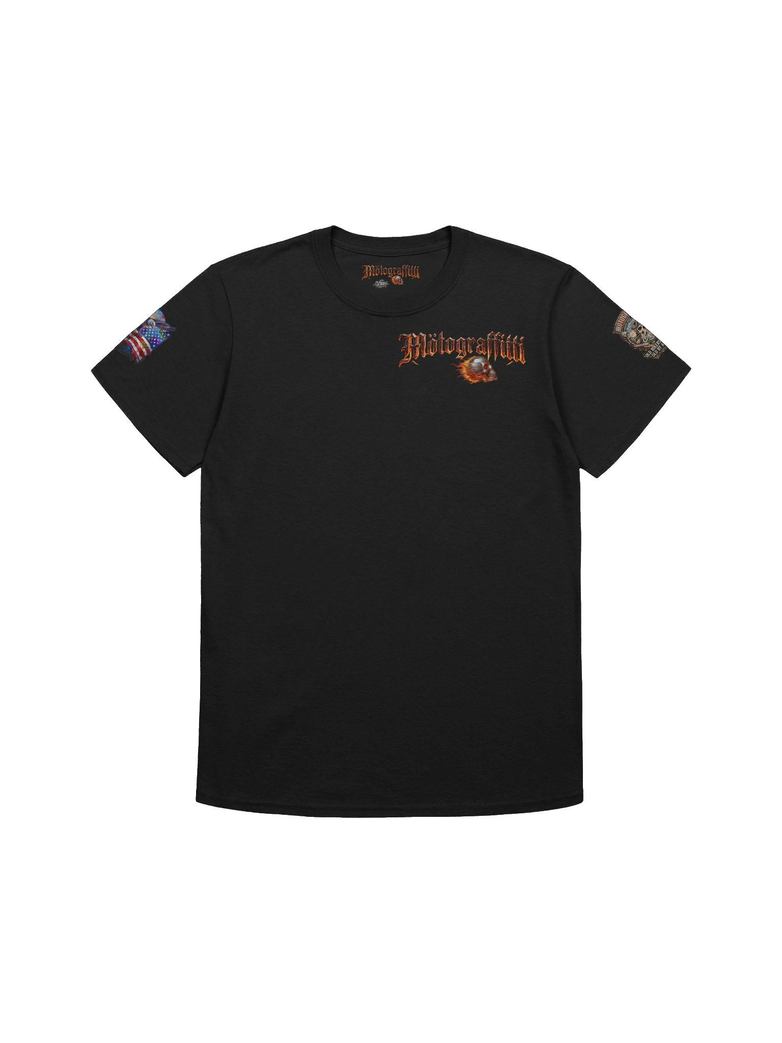 Old Men MötoGraffitti Gothic T-Shirt product image (1)