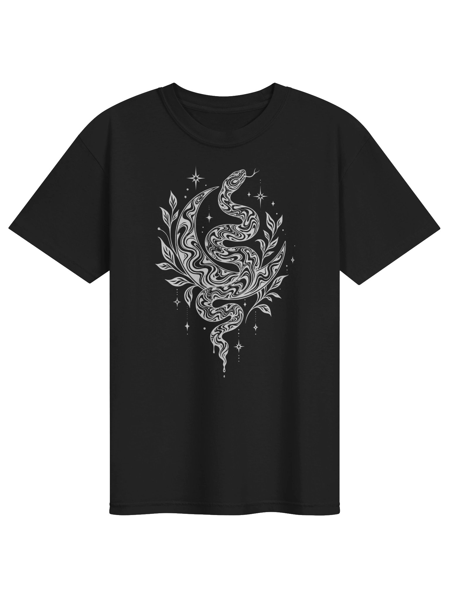 Celestial Snake Graphic T-Shirt product image (3)