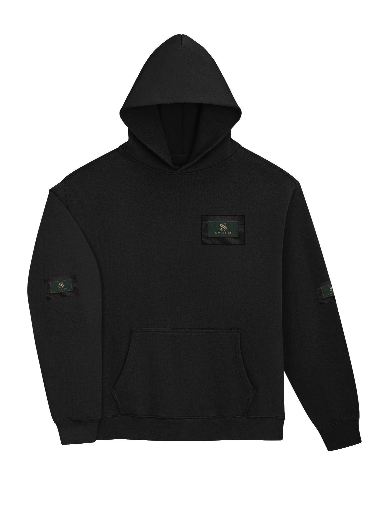 SWAHM Golden 'S' Logo Oversized Hoodie product image (3)