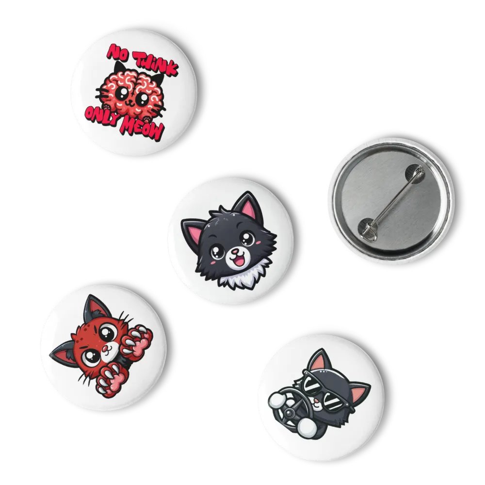 Kitty Kat badge set product image (15)