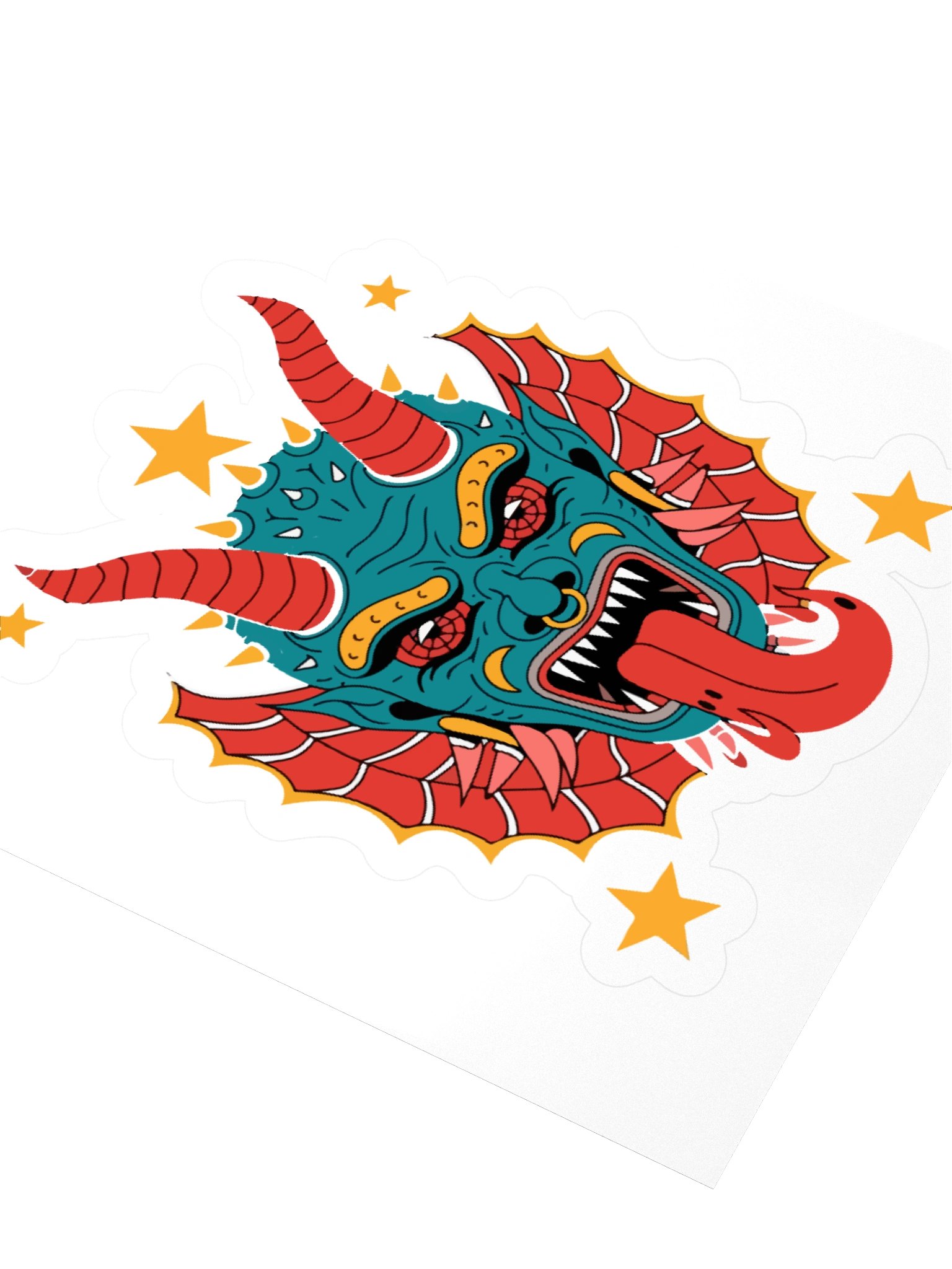 Demonic Kiss Cut Stickers product image (3)
