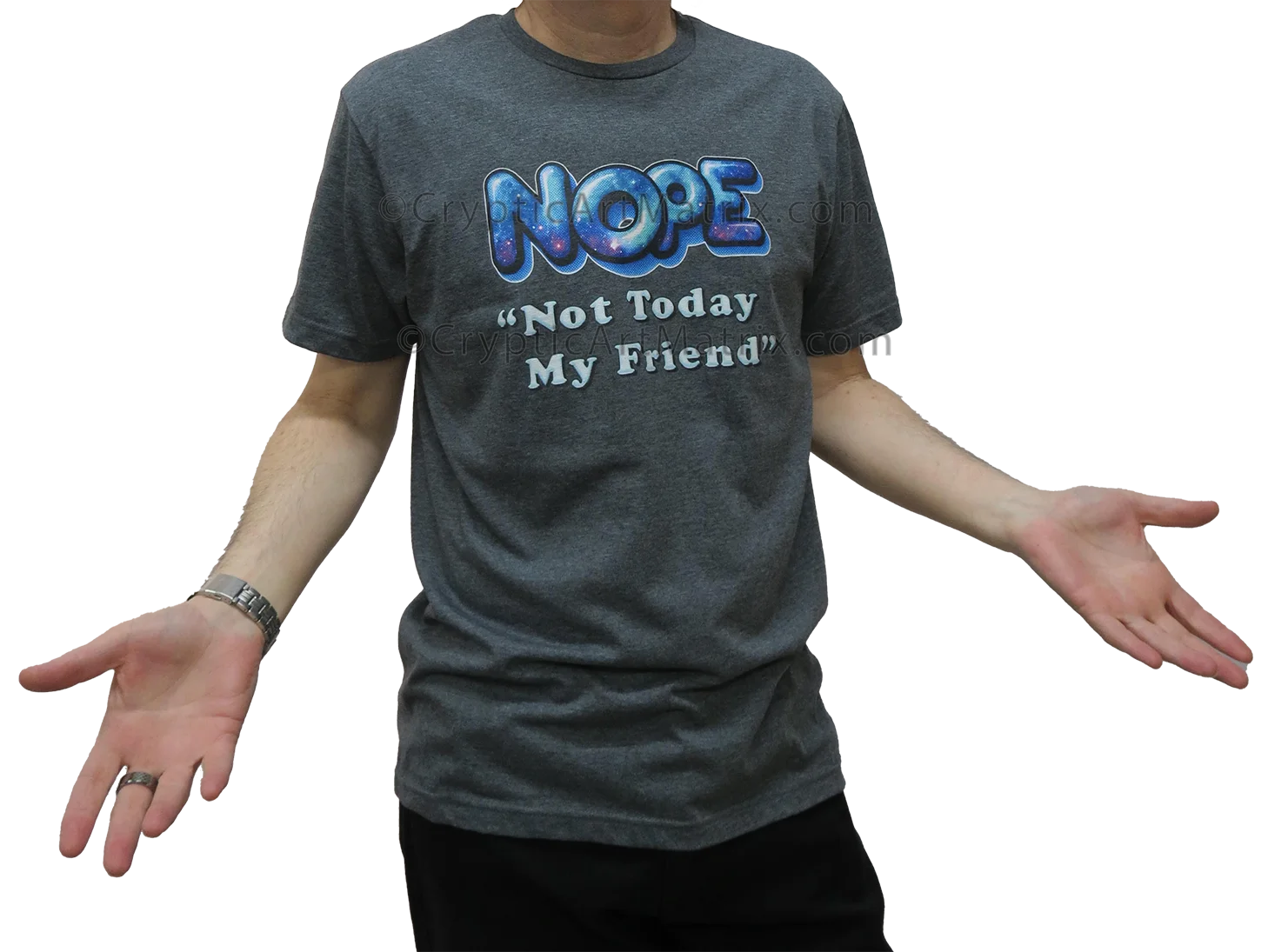 Galactic NOPE - Unisex T-Shirt product image (5)