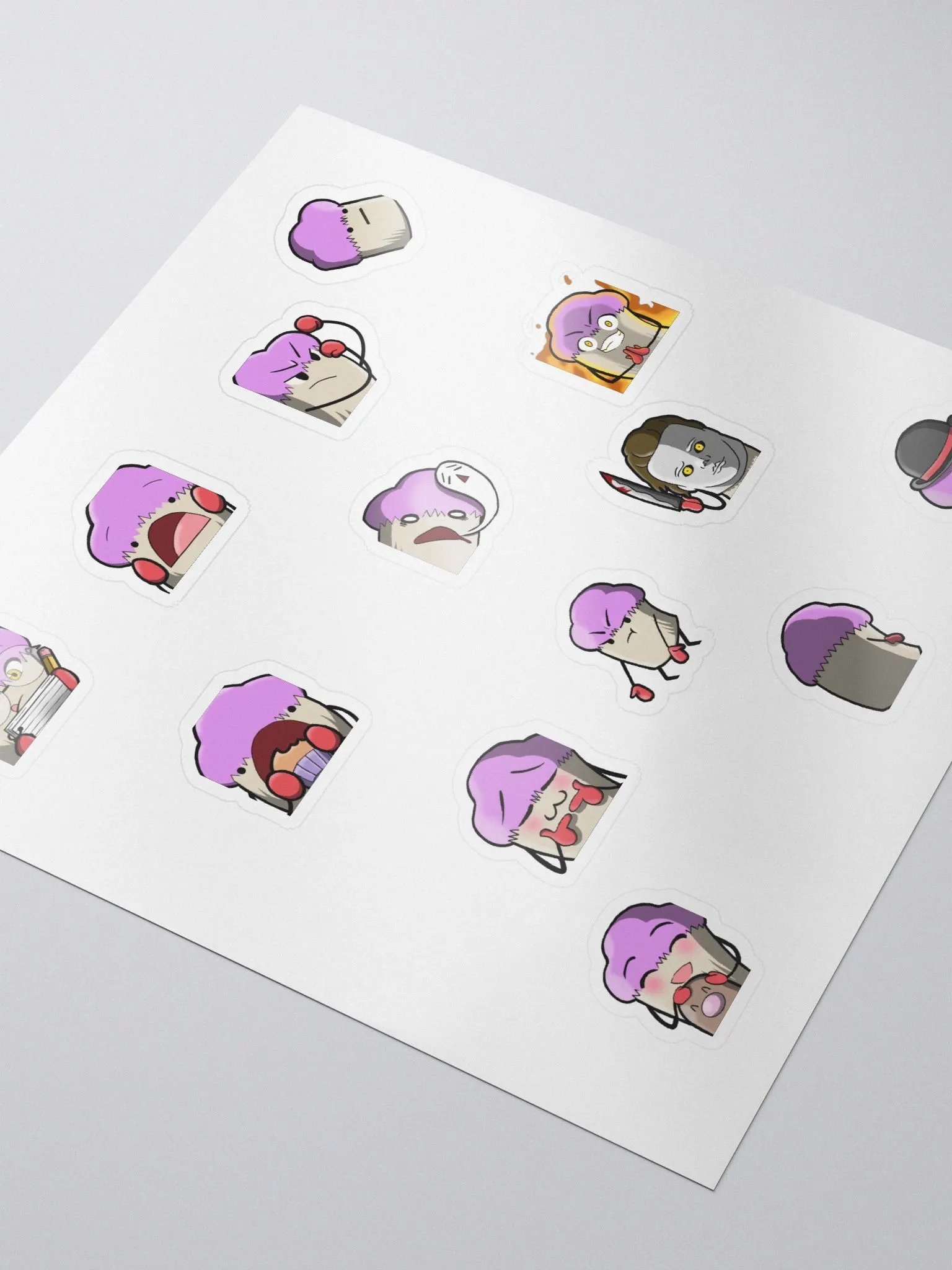 Muffin Emote Sticker Sheet product image (3)