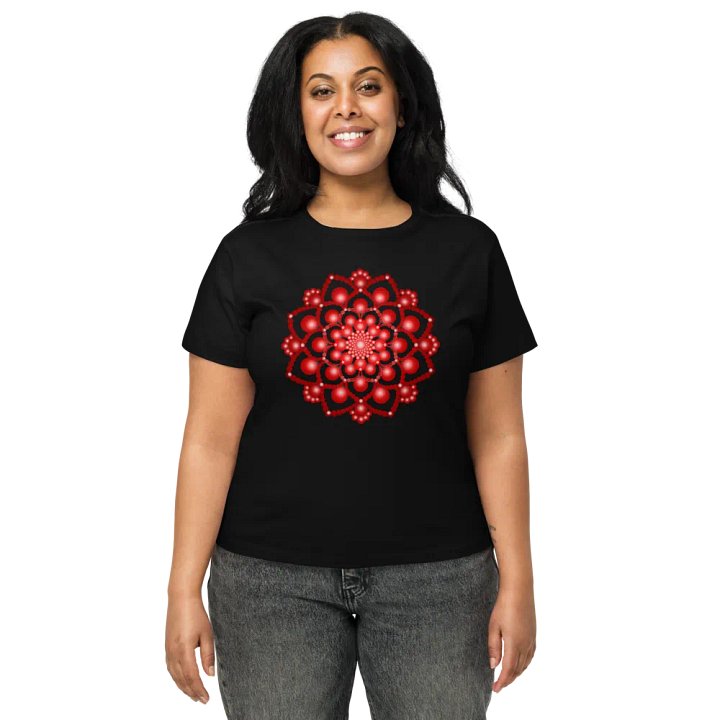 Red Dot Mandala Women's T-Shirt product image (1)