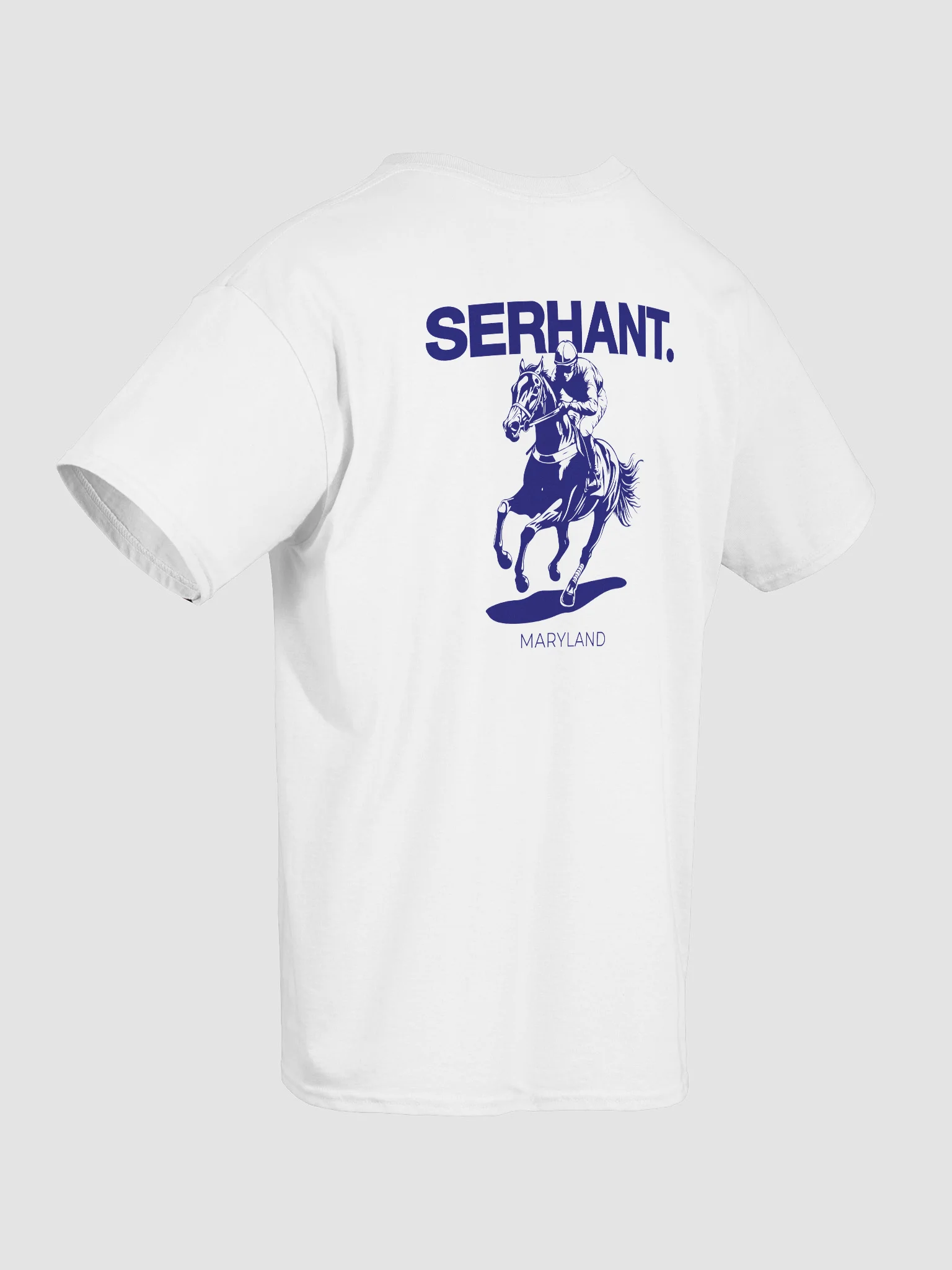 SERHANT. Maryland Horsepower White T-Shirt product image (3)