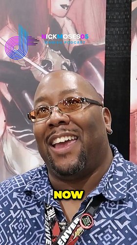 Now they aint got no excuse @ukosmith #artist #blackartist #fanexpodenver2023 #comiccon #artwork