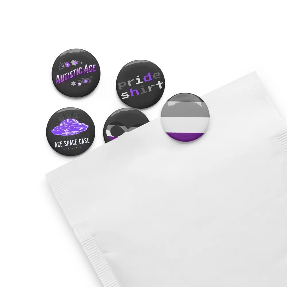Autistic Ace Pin Set product image (4)