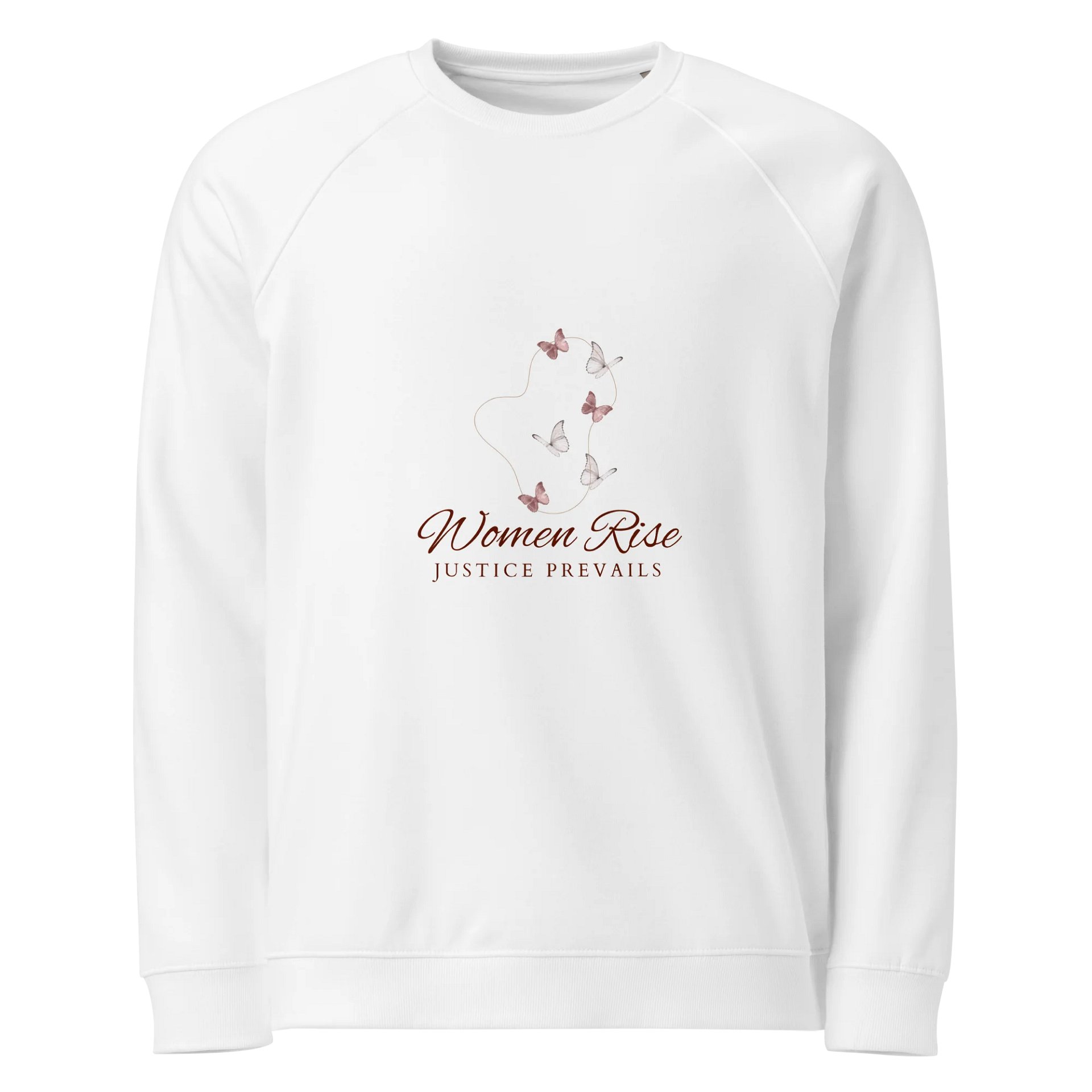 Women's Organic Raglan Sweatshirt ORFB0103 product image (1)