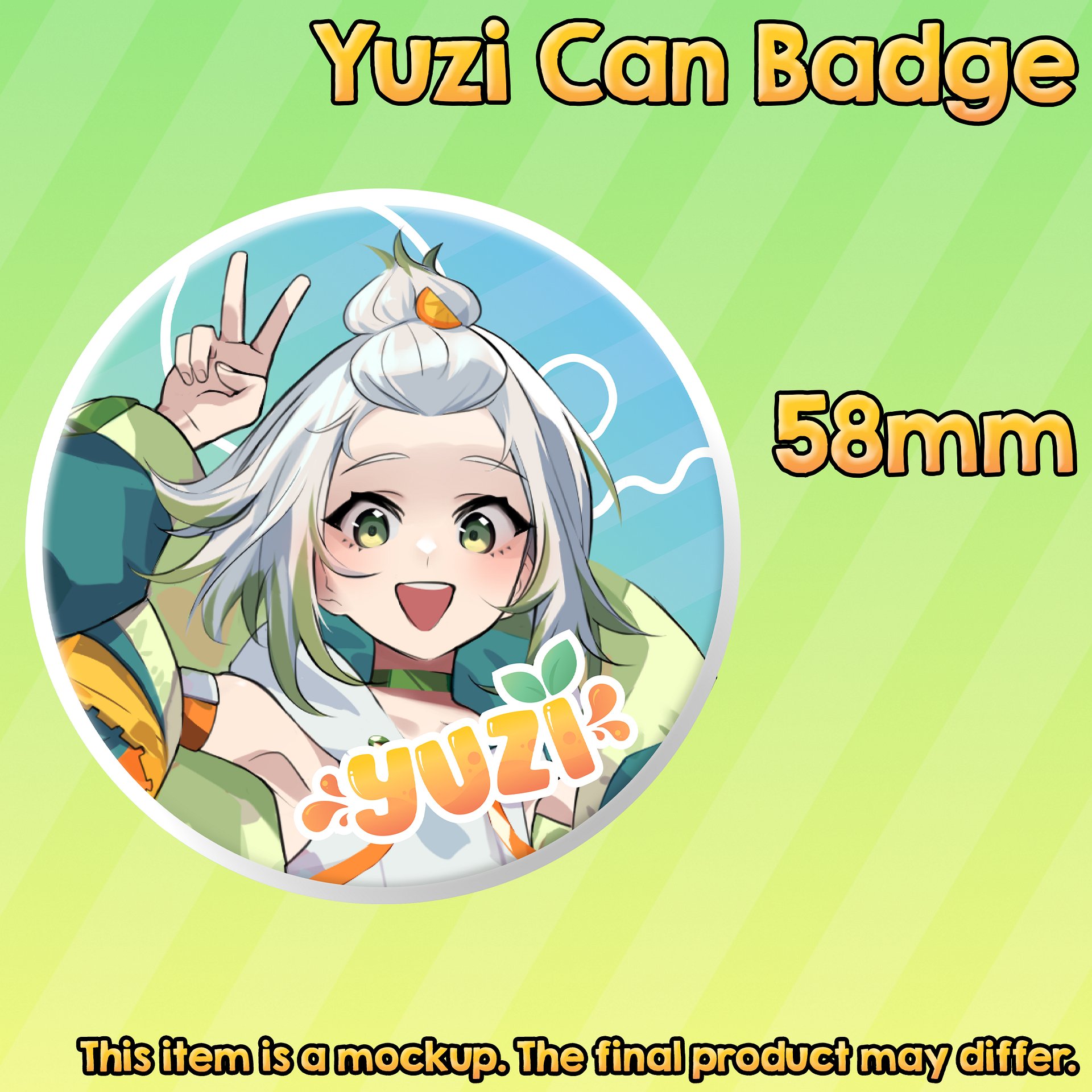 Yuziimii Can Badge [PREORDER] product image (1)