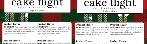 Plaid and Pine Label Template Bundle product image (3)