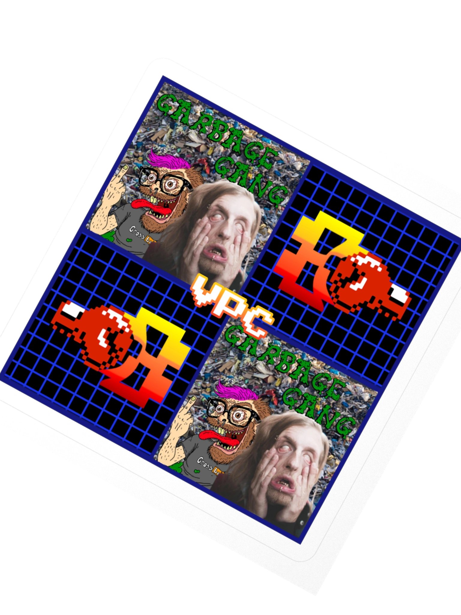 garbage gang vpc8 fan sticker product image (6)